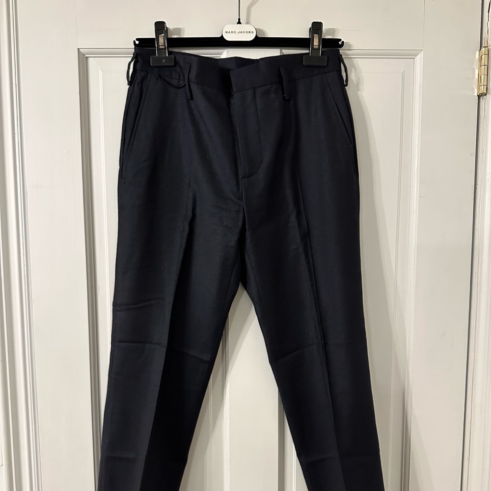 Marc Jacobs Men’s Collection Navy Wool Pants. FW16’ or FW17’ Runway
